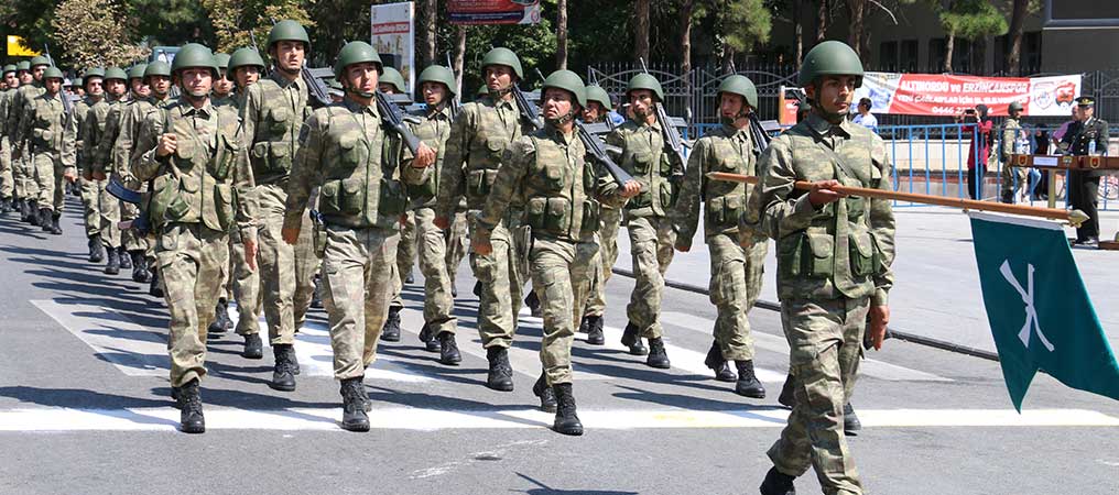 Ordu Caddesinde 30 Ağustos Zafer Bayramı Provası