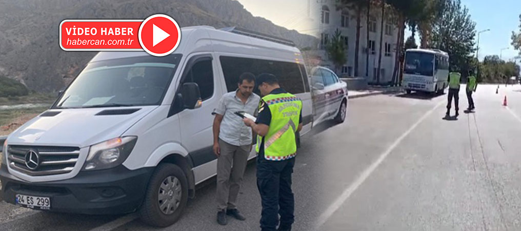 Otobüs ve Toplu Taşıma Araçları Sivil Jandarma Ekiplerince Denetlendi