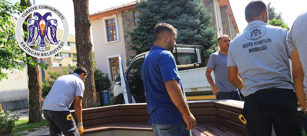 Oturma Bankları Yenileniyor