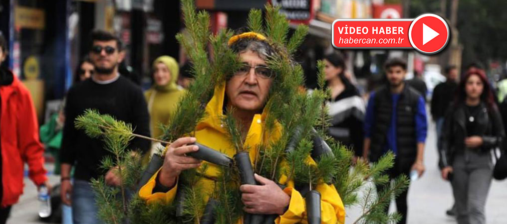 Prof. Dr.  Kavukcu, ‘Milli Ağaçlandırma Günü’nde Yeni Bir Performans Gerçekleştirdi 