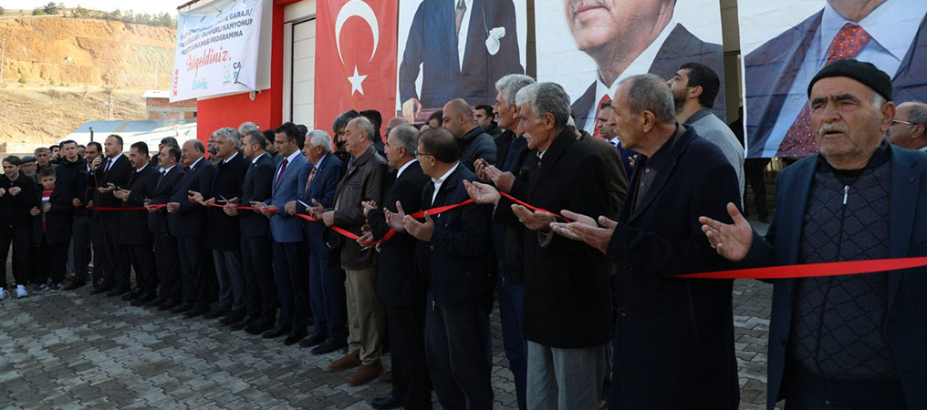 Refahiye Belediyesinde Hizmet Binalarının Açılışı Yapıldı