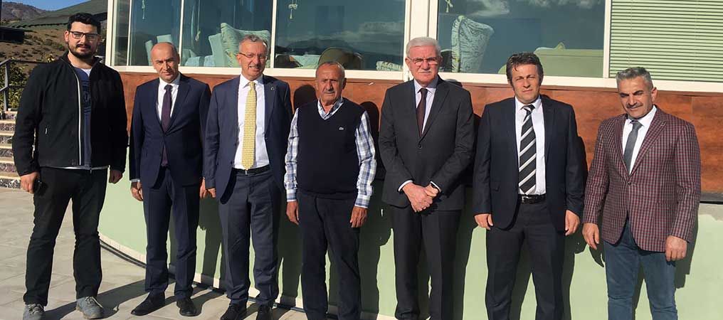 Rektör Levent Kemah’ta bir Dizi Ziyaretler Gerçekleştirdi
