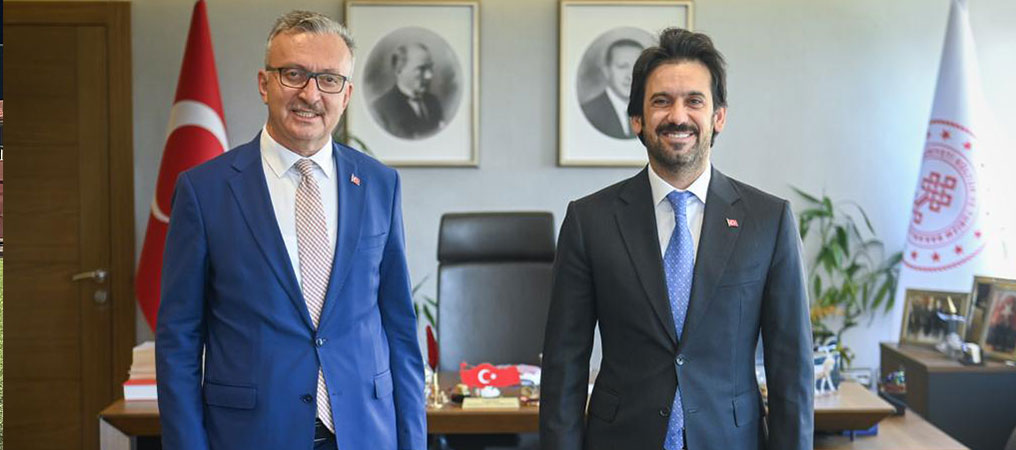Rektör Levent’ten Kültür ve Turizm Bakan Yardımcısı Mumcu’ya Ziyaret
