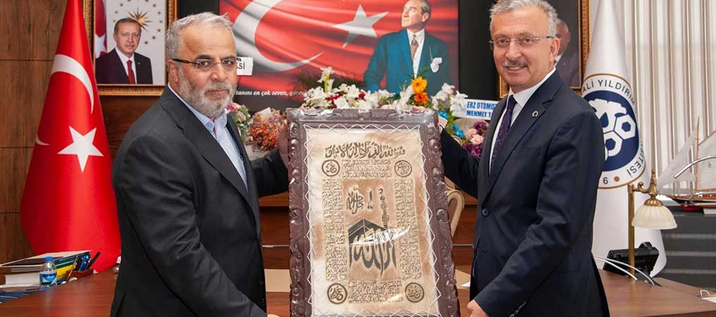 Rektör levent’e Hayırlı Olsun Ziyaretleri Sürüyor