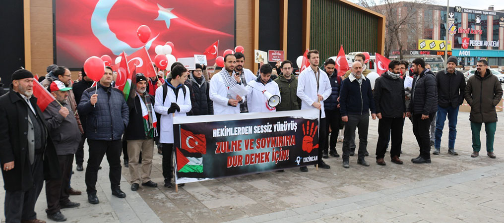 Sağlık Çalışanları Terör Gazze İçin 