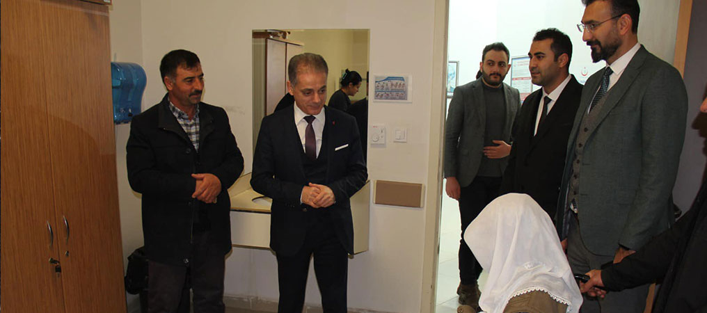 Sağlık İl Müdürü Tekin Tercan’da İncelemelerde Bulundu