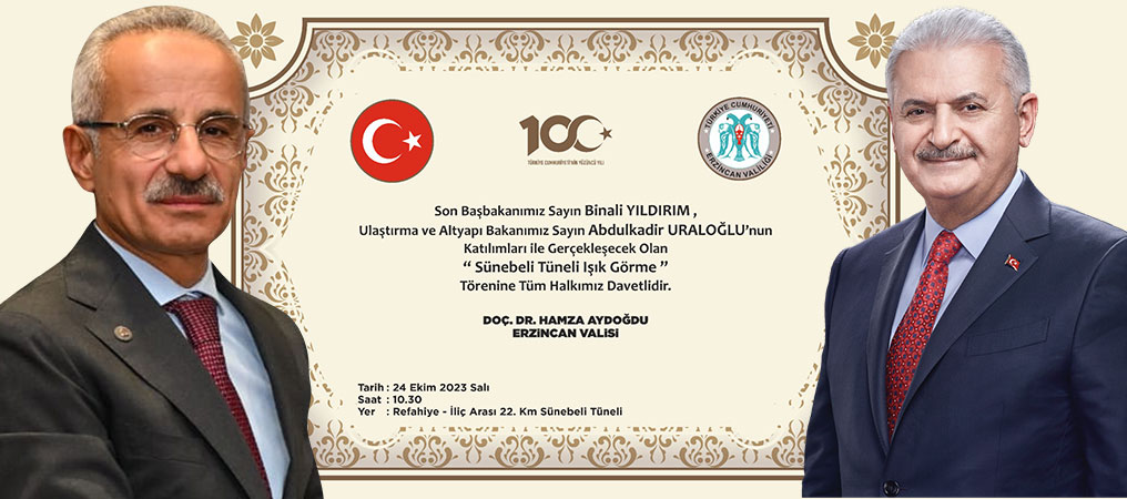 Sünebeli Tüneli Işık Görme Töreni