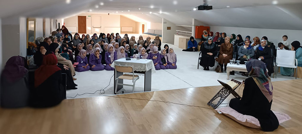 Süreyya Hanım Kız Kur'an Kursunda, Engelli Buluşması Programı Gerçekleştirildi 