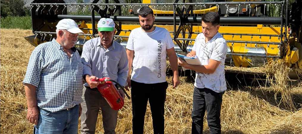 Erzincan’da Hasatla Birlikte Denetimler Başladı
