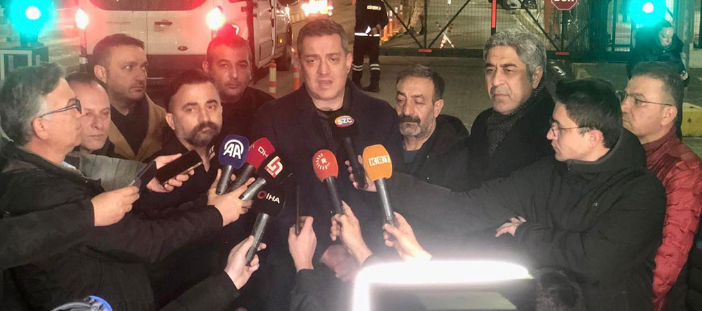 TBB Başkanı Av. Sağkan, Maden Sahasında İncelemelerde Bulundu