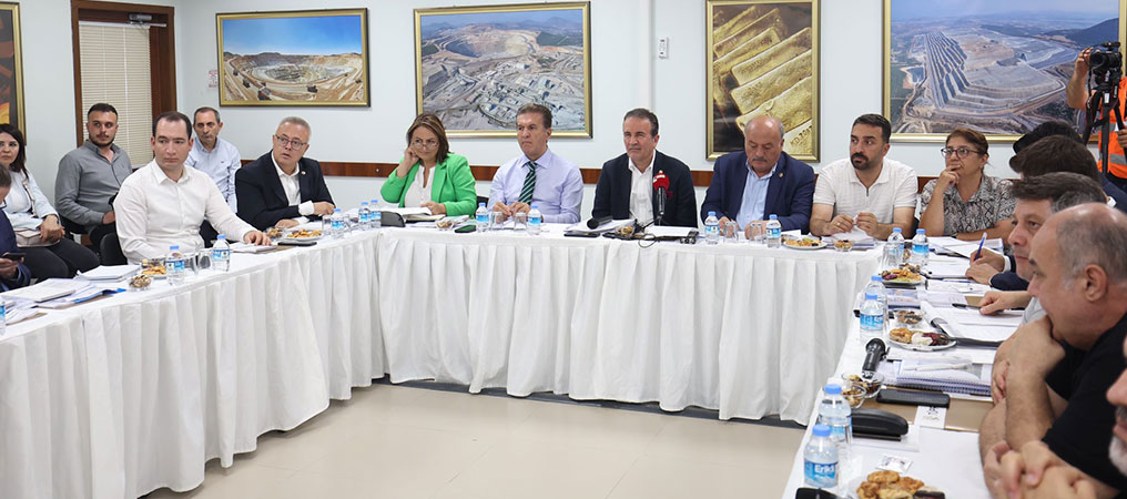 TBMM İliç Araştırma Komisyonu Uşak Kışladağ Altın Madeninde İncelemeler Yaptı