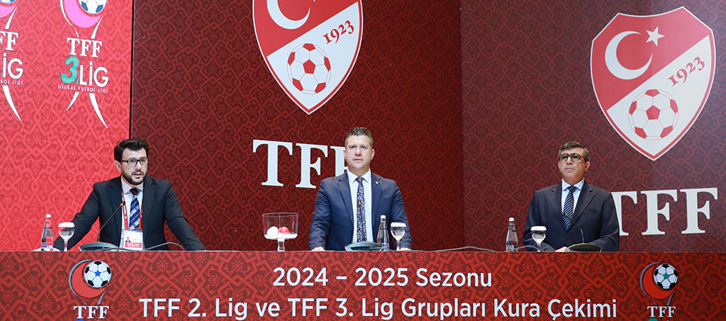 TFF 2. Lig ve TFF 3. Lig Grup Kura Çekimi  Yapıldı
