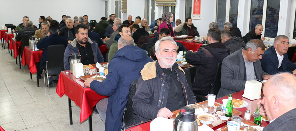 Tarım Personeli İftarda Bir Araya Geldiler