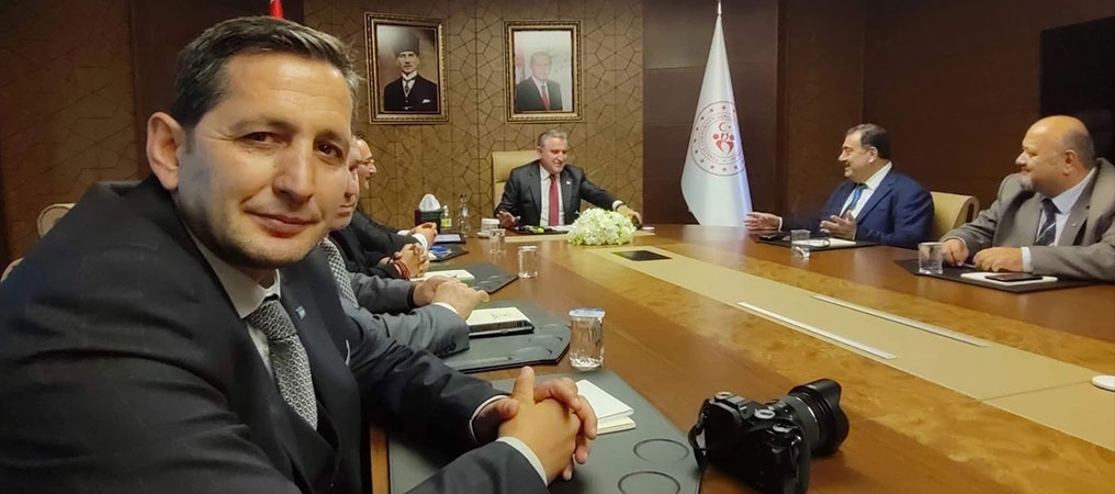 TİMBİR Doğu Anadolu Bölge Başkanı Özdemir Ankara’da Temaslarda Bulundu