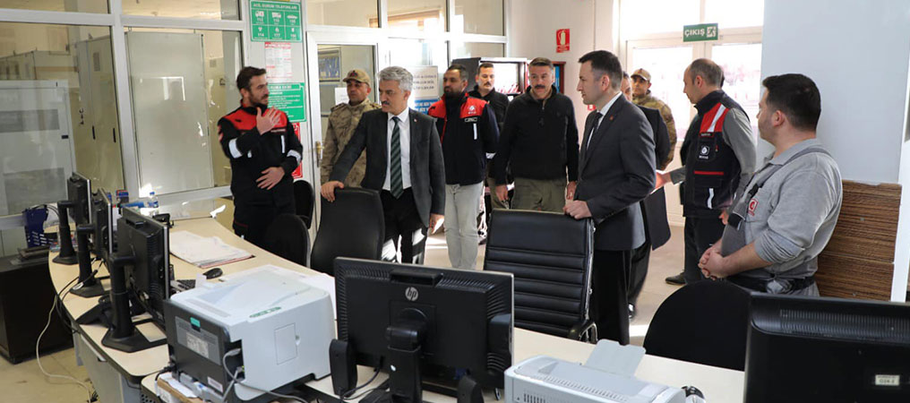 Vali Makas, BOTAŞ Doğalgaz ve Ham Petrol Pompa İstasyonlarını Ziyaret Etti