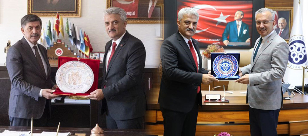 Vali Makas Veda Ziyaretlerine Başladı