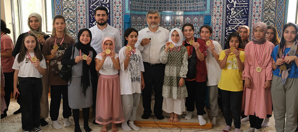 Yaz Kur’an Kursu Kapanış Programında Gelenek Bozulmadı