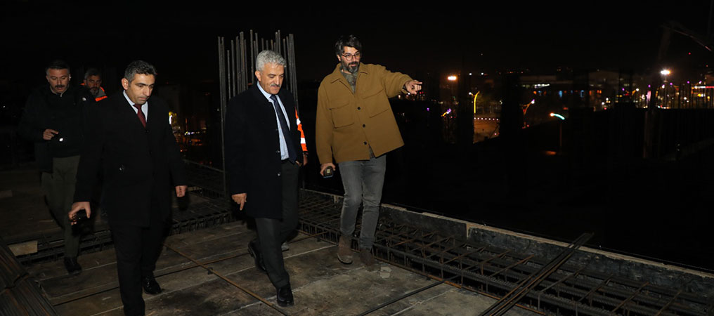 Yaşam Merkezi İnşaatında Çalışmalar Sürüyor