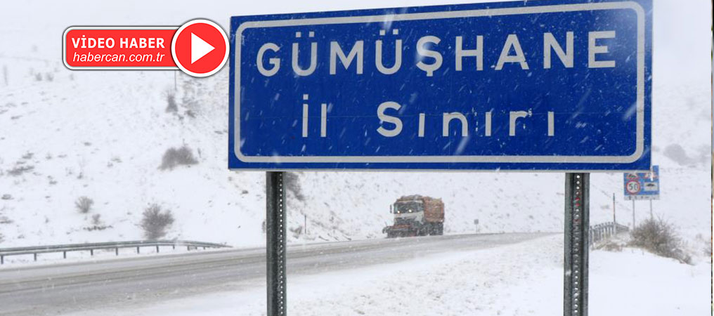 Erzincan'ın Yüksek Kesimlerine Kar Yağdı