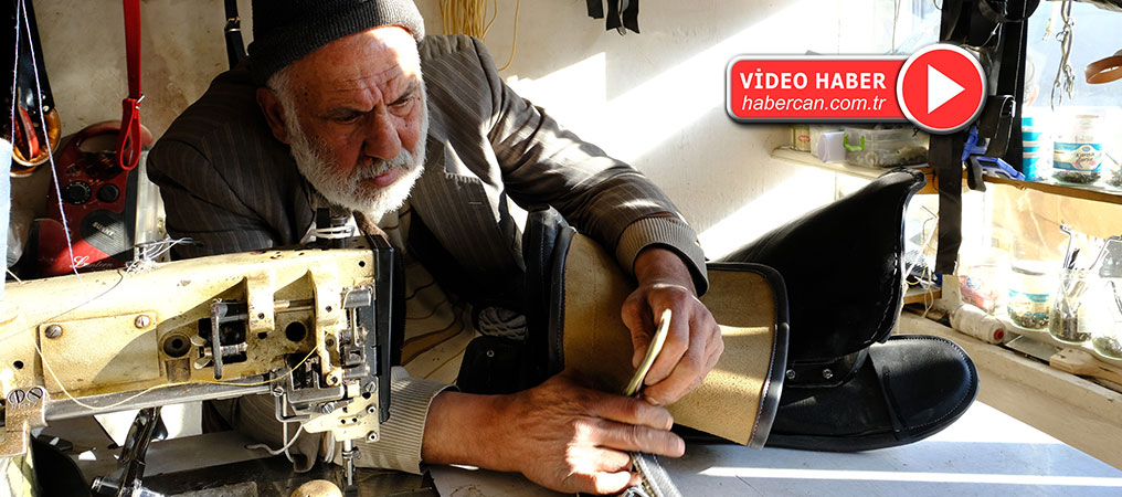 Yok Olmaya Yüz Tutmuş Saraçlık Mesleğini Yaşatmaya Çalışıyor