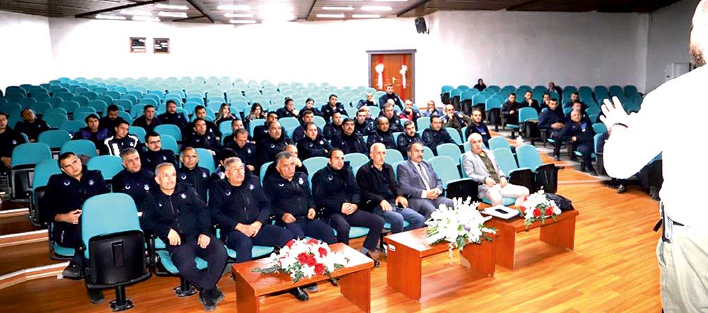 Zabıta Personeline Kaçakçılık ve Uyuşturucu Eğitimi