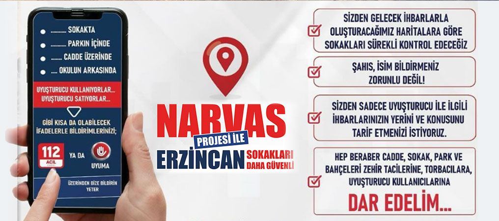Zehir Tacirlerine Son Verecek Proje: NARVAS