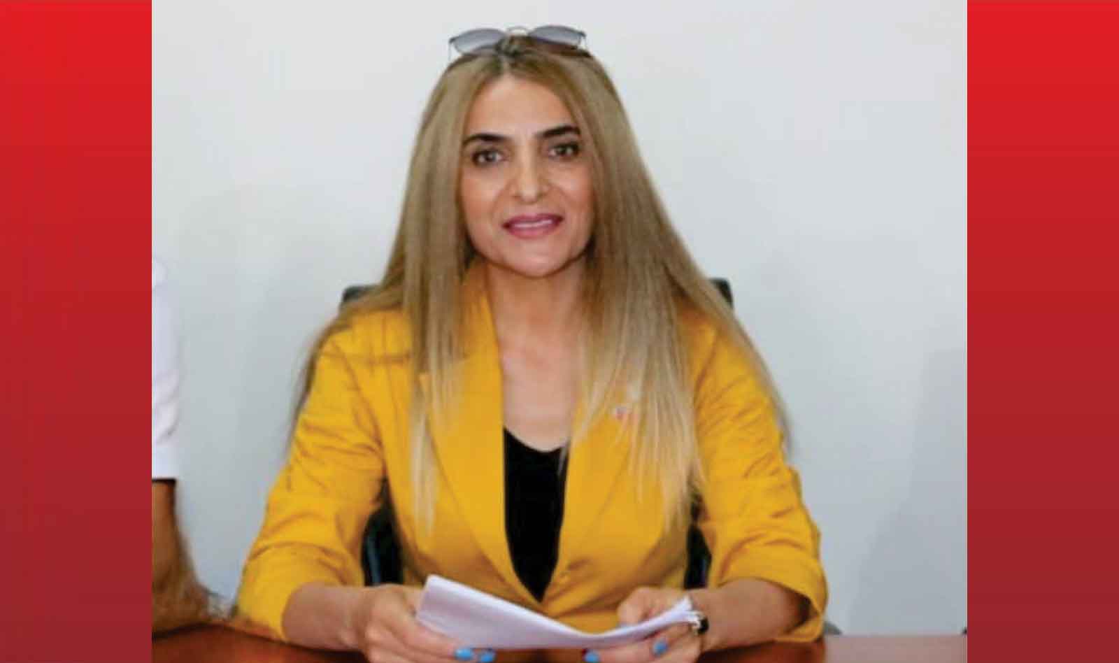 CHP İl Kadın Kolları Başkanı Hülya Yüceer 