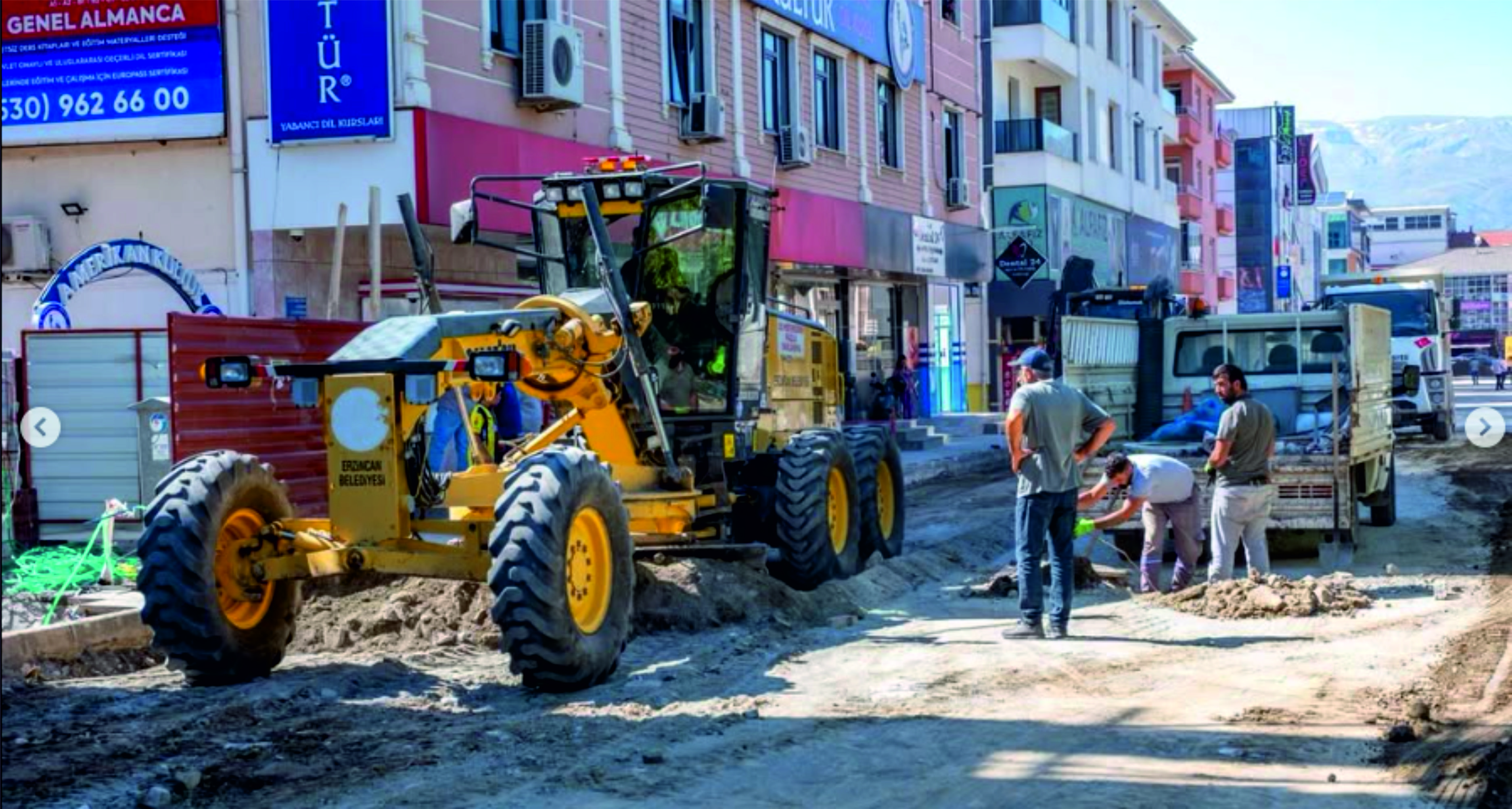 Muhsin Yazıcıoğlu Caddesi’nde Yenileme Çalışmaları Başladı