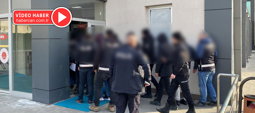 ‘Kökünü Kurutma’ Operasyonu Erzincan Ayağı: 22 Kişi Adliyeye Sevk Edildi