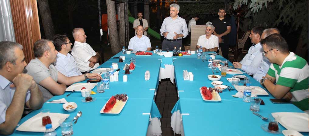 İl Jandarma Komutanına Veda Yemeği