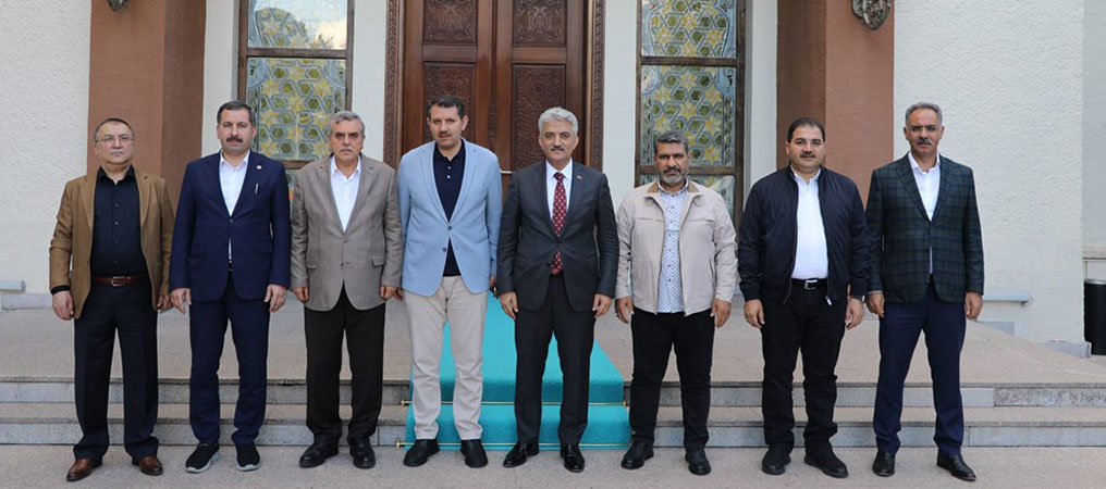Şanlıurfa Valisi Salih Ayhan’dan Vali Makas’a Ziyaret 